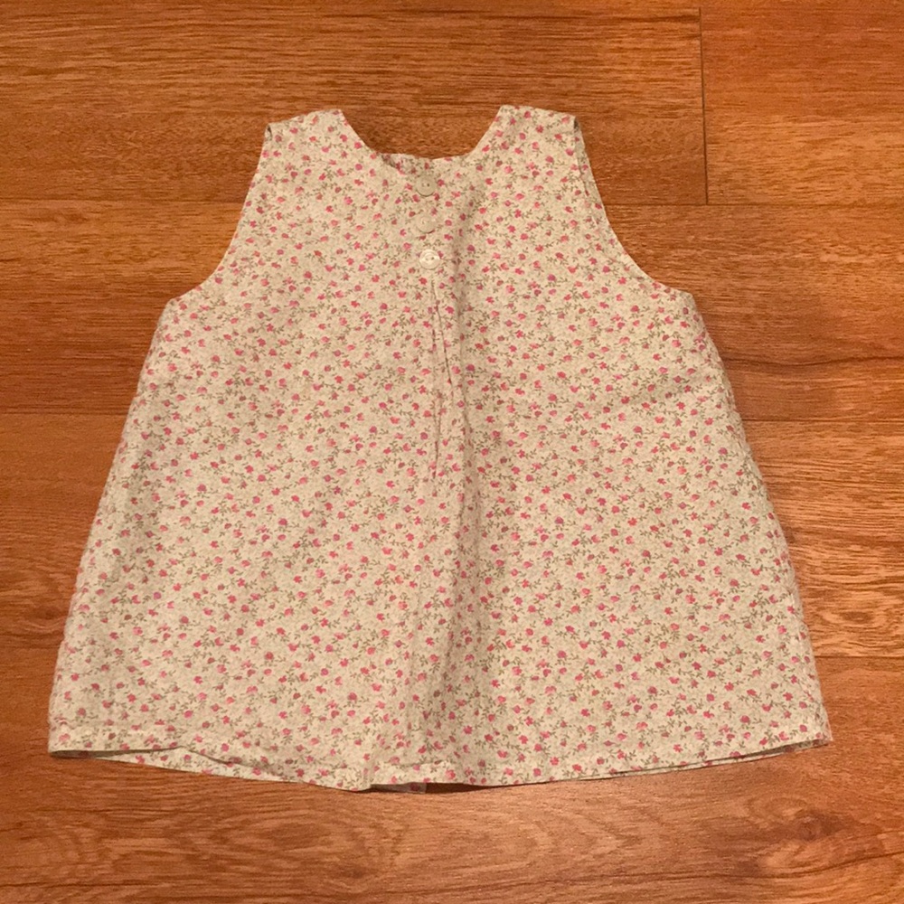 Chez Florence floral swing top / tunic 12 mos EUC